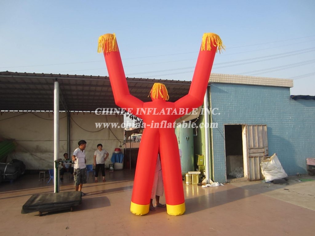 D1-8 Double Leg Air Dancer Tube Man For Outdoor Activity