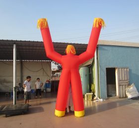 D1-8 Double Leg Air Dancer Tube Man For Outdoor Activity