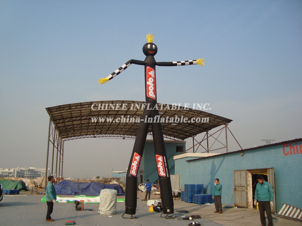 D1-25 High Inflatable Air Dancer Tube Man For Outdoor Activity