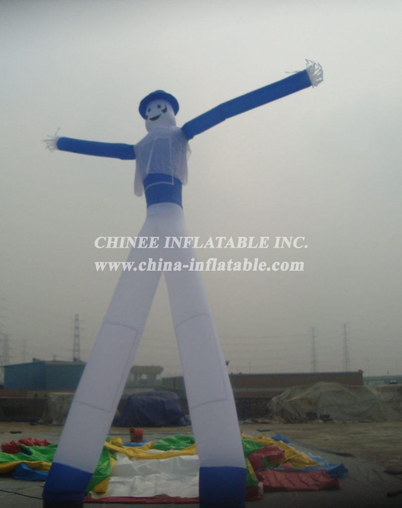 D1-19 Double Leg Air Dancer Inflatable Sky Dancer Air Tube Man