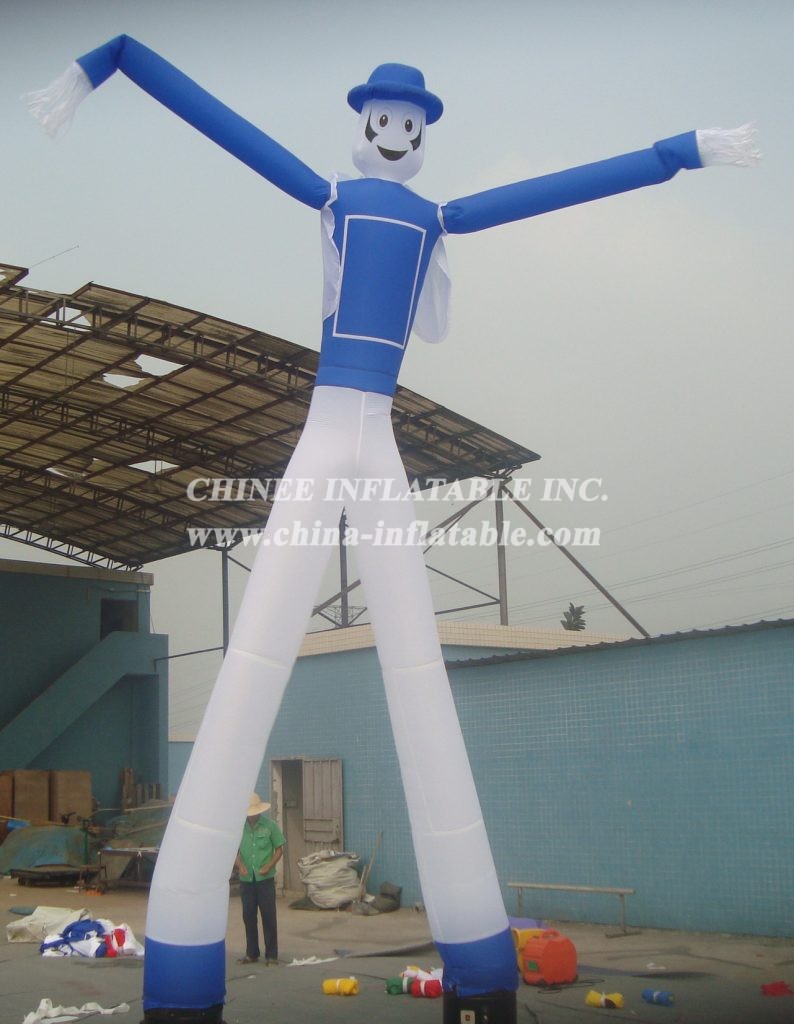 D1-19 Double Leg Air Dancer Inflatable Sky Dancer Air Tube Man