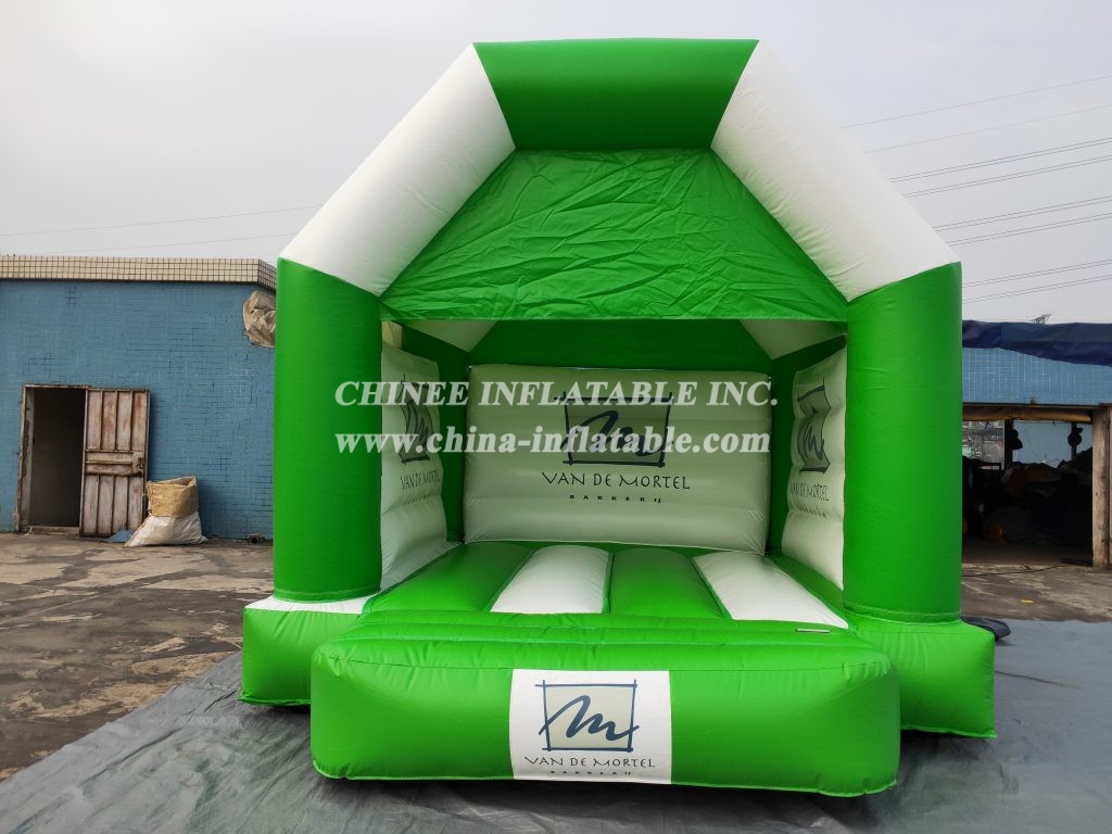 T2-1512 Green Inflatable Bouncer