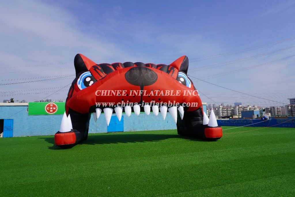 Arch2-344 Custom Dog Inflatable Arch