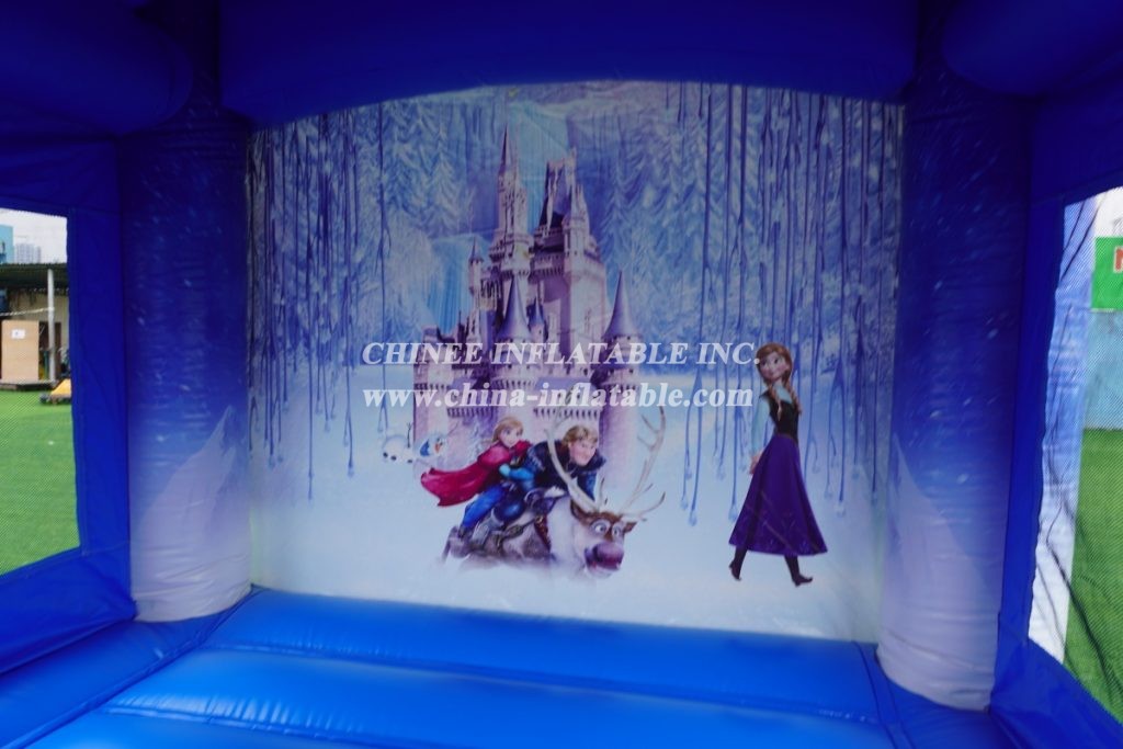 T5-701B Frozen Castle Disney’S Frozen Combo Elsa’S Palace Inflatable Bouncer