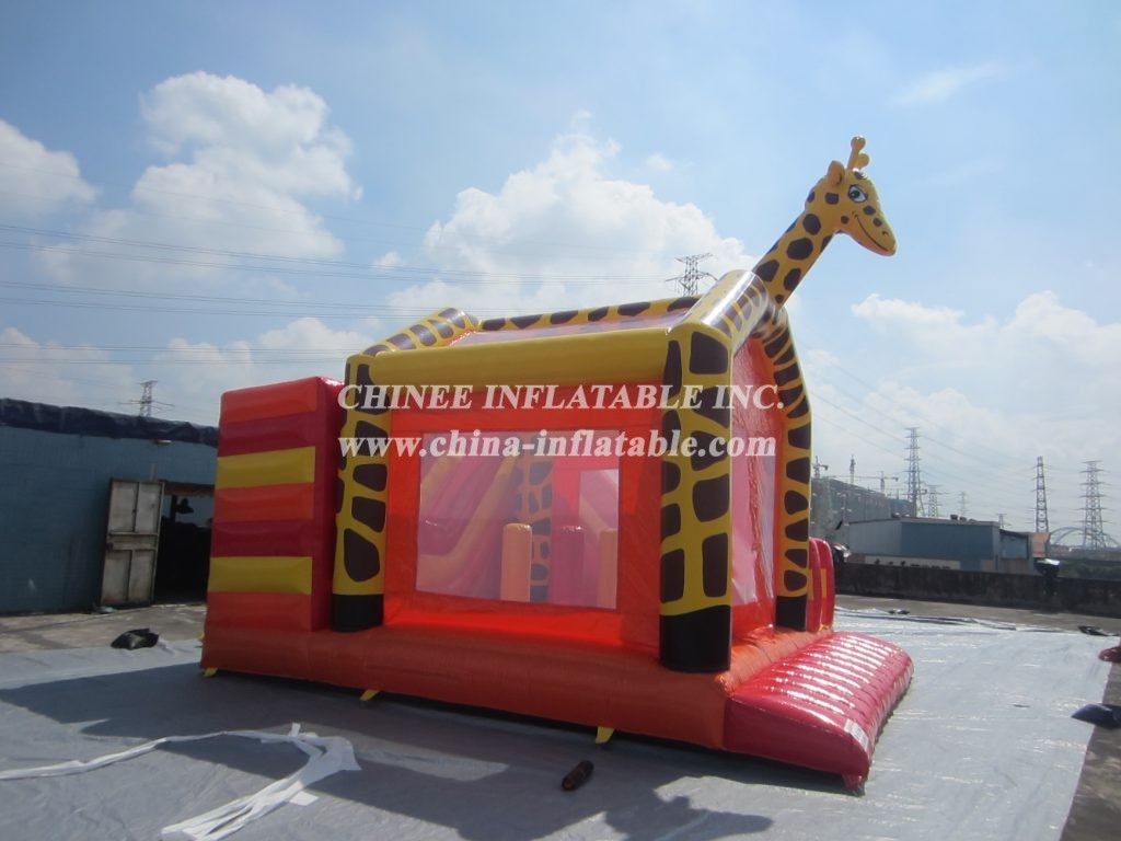 T2-3233 Giraffe Inflatable Combo