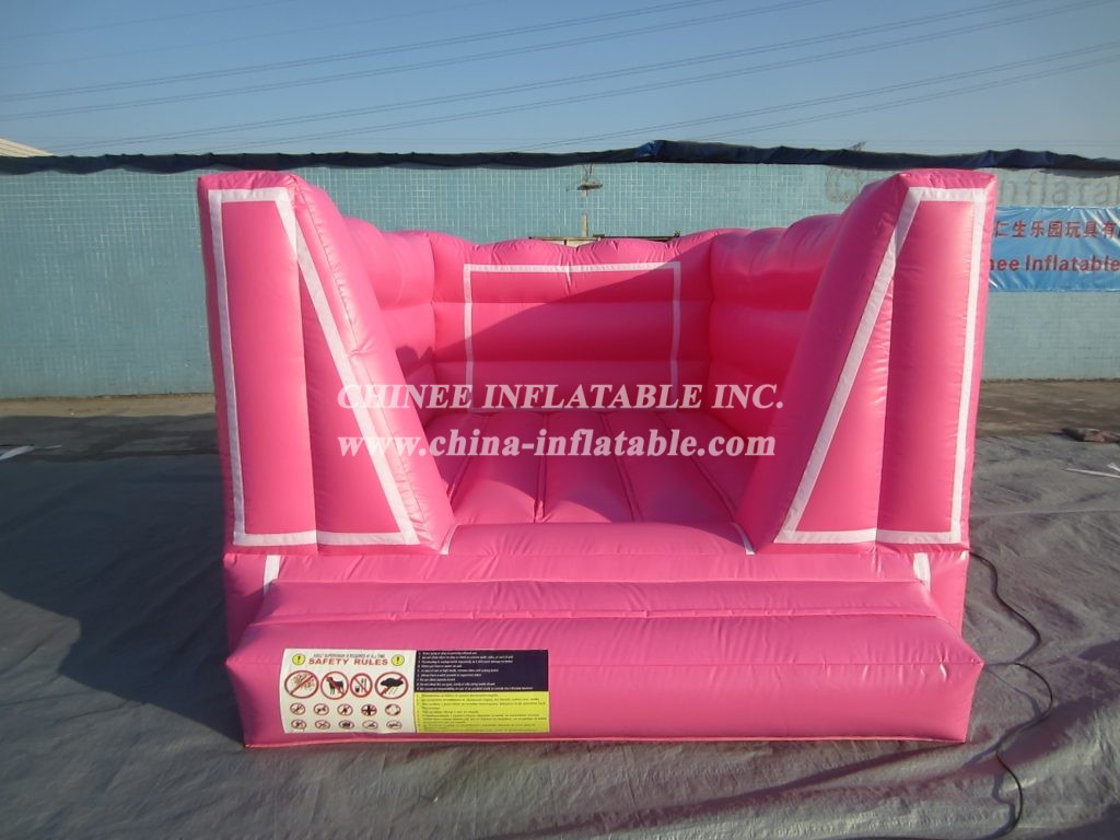 T2-3354 Pink Inflatable Bounce House