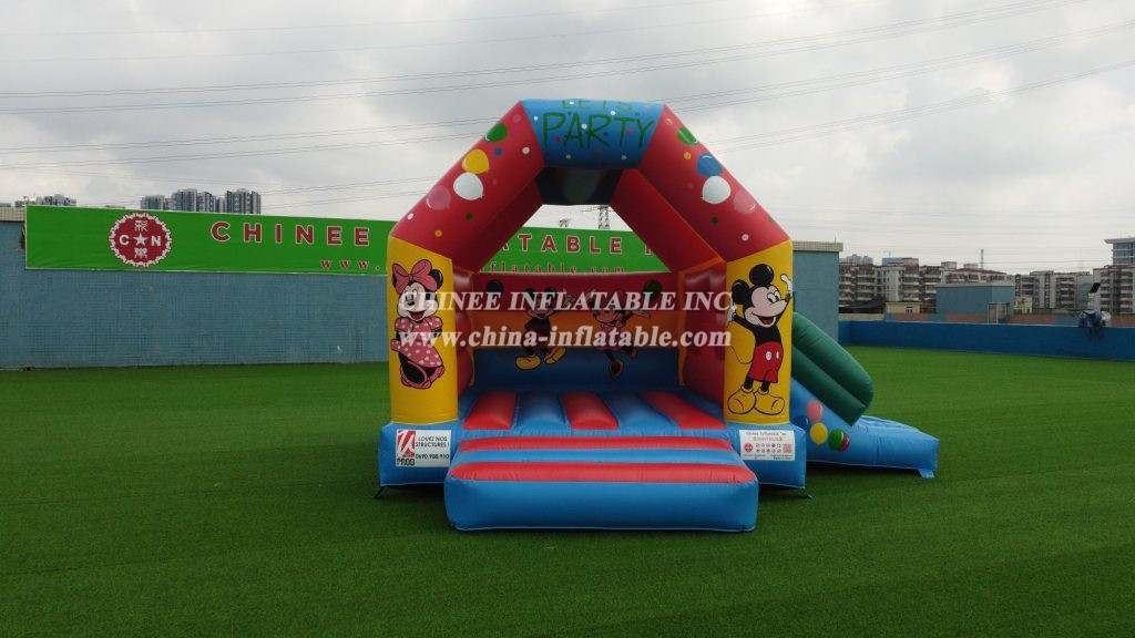 T2-3489 Mickey And Minnie Inflatable Bouncer