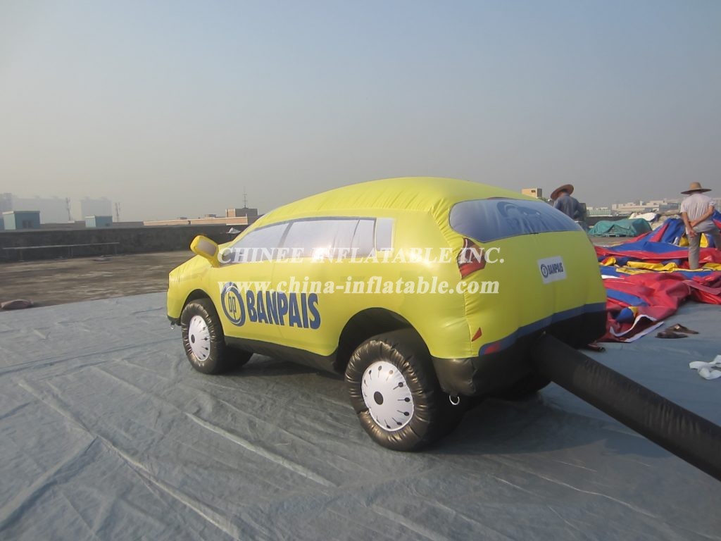 S4-341 Yellow Car Inflatable Product