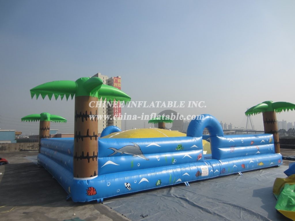 T2-3257 Jungle Theme Inflatable Bouncer