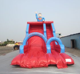 T8-2102 Superman Superhero Inflatable Slide