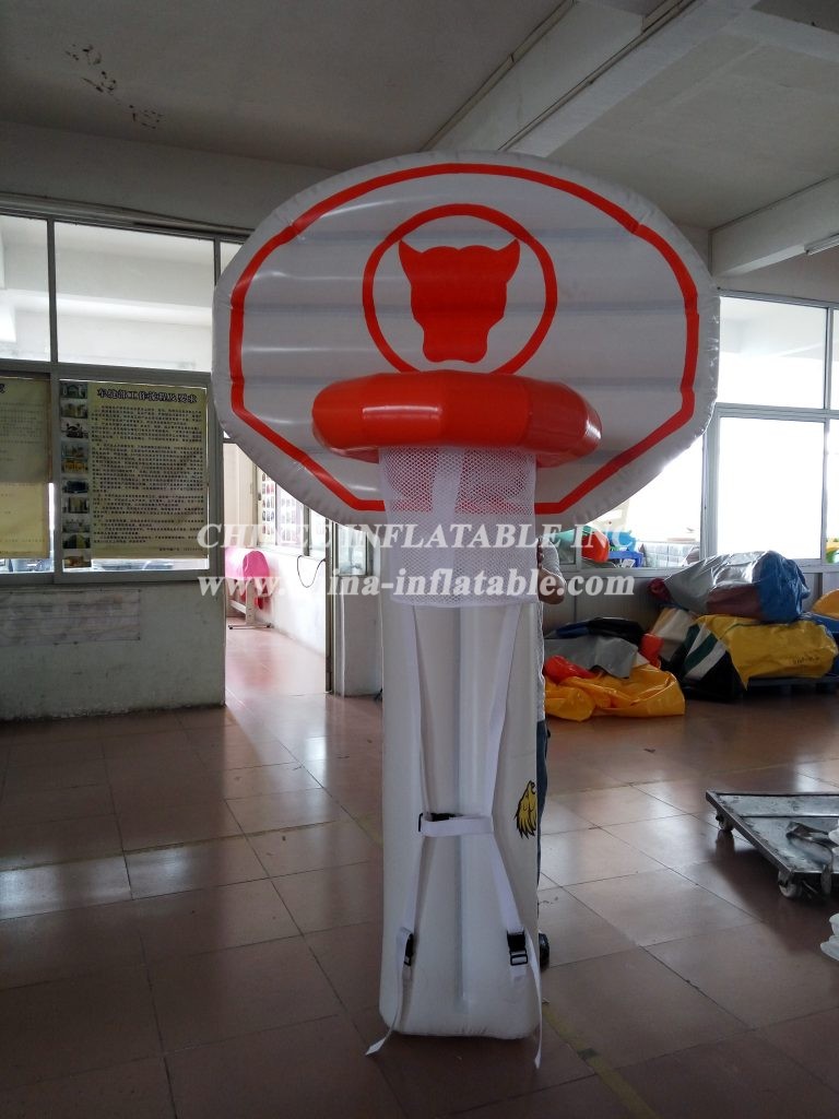 T11-1329 Inflatable Basketball Field