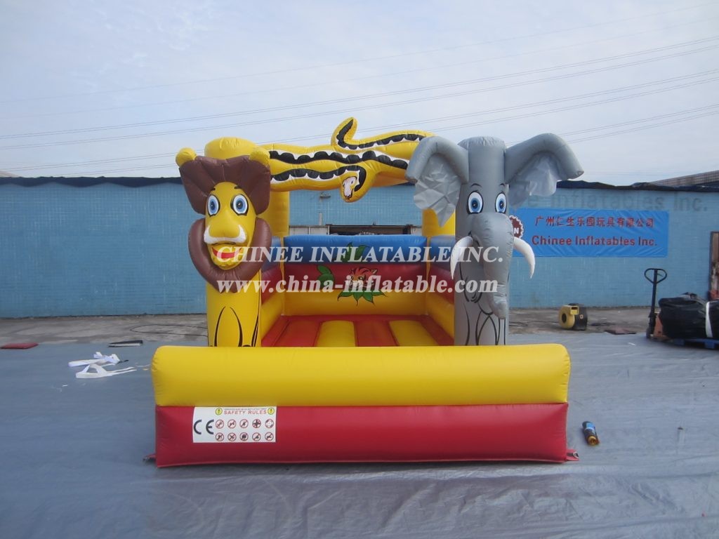 T2-3204 Jungle Theme Inflatable Bouncer