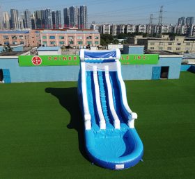 T8-623 Giant Inflatable Wave Slide With Pool