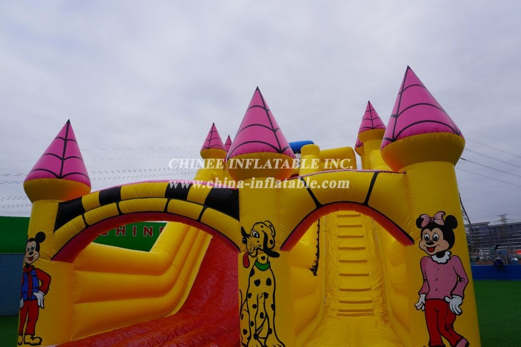 T8-817 Disney Donald Duck Inflatable Slides