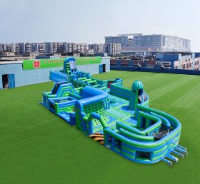 GF2-030 Inflatable Funcity Jumping Bouncy Obstacle Inflatable Outdoor Playground