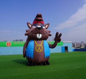 CA-03 Giant Outdoor Inflatable Beaver Inflatable Character Inflatable Advertising 5M Height