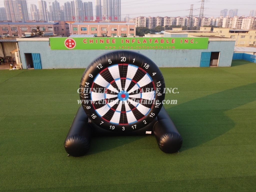 T11-1203 Outdoor Inflatable Soccer Dart Board Football Dart Sport Game From Chinee Inflatable