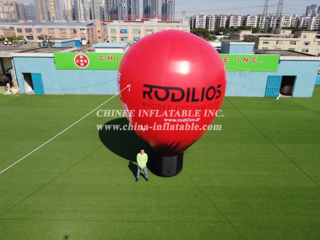 B3-24B Outdoor Advertising Inflatable Red Balloon