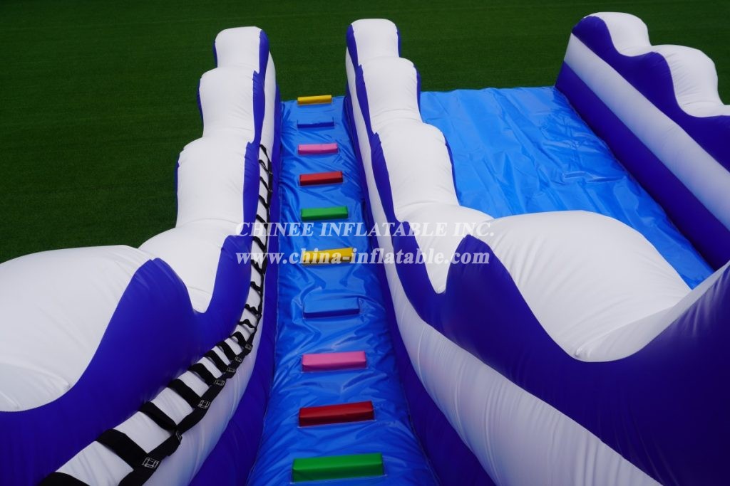 T8-3807 Inflatable Wave Slide Classic Slide For Pool Commerical Slide