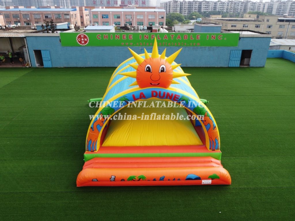 T11-1316 Air Mountain With Roof Inflatable Sport Game Kids Party Game