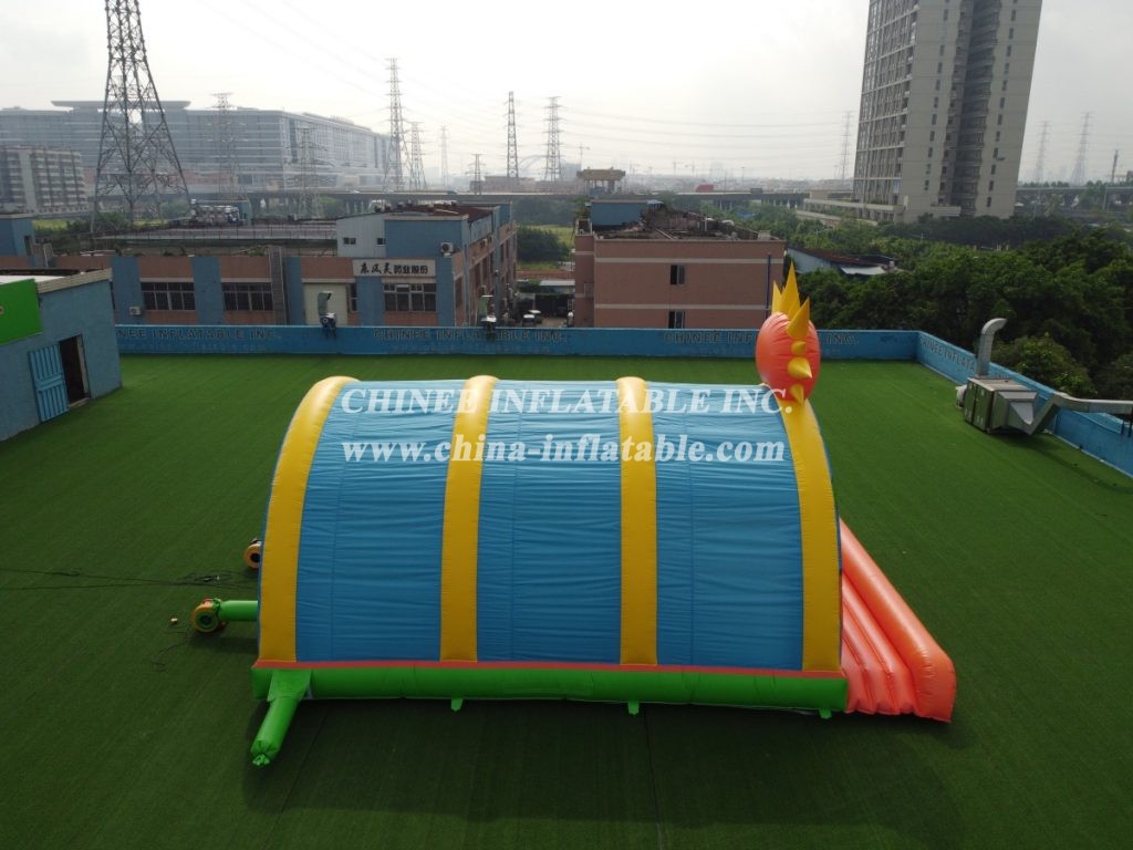 T11-1316 Air Mountain With Roof Inflatable Sport Game Kids Party Game