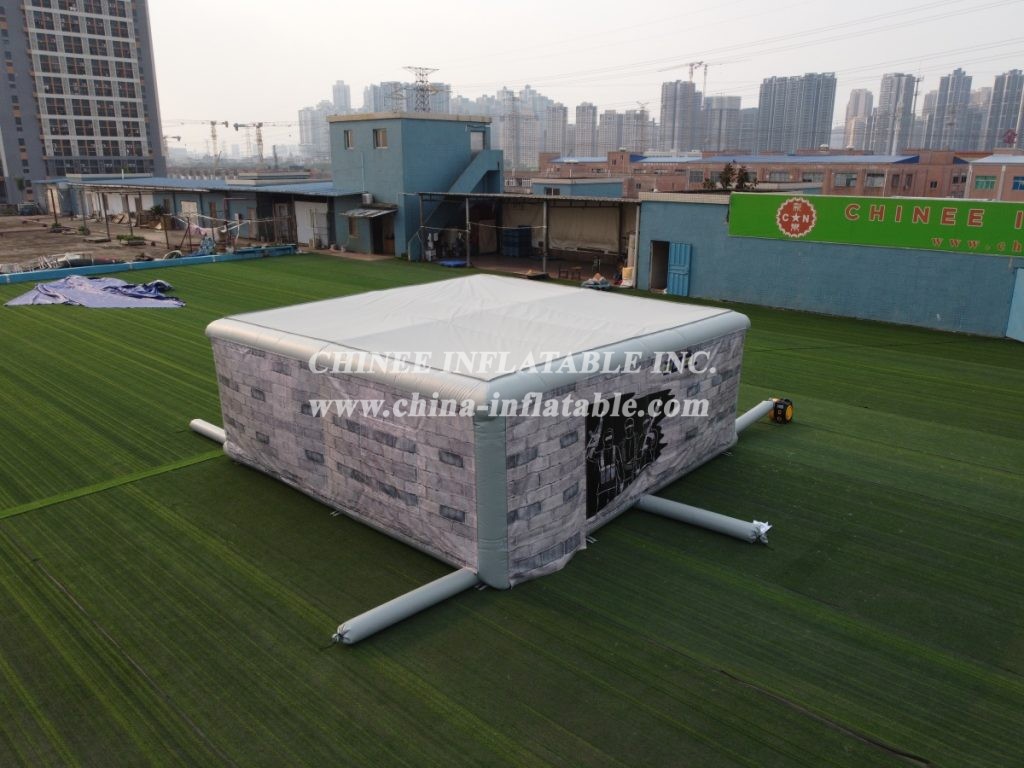 Tent1-801 Inflatable Structure Shooting Practice Military Training Tent Custom Air Buliding Tent