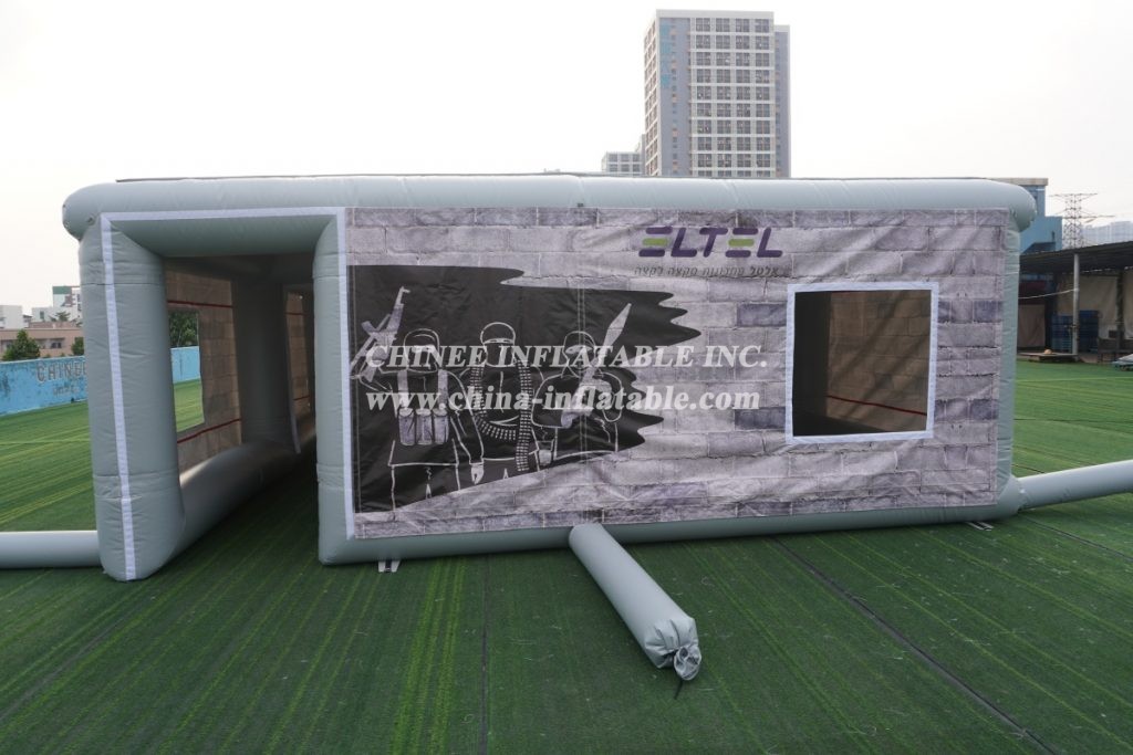 Tent1-801 Inflatable Structure Shooting Practice Military Training Tent Custom Air Buliding Tent