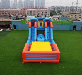 T7-1253 Inflatable Slide And Extreme Jump