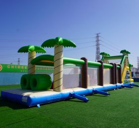 T7-1255 Inflatable Obstacle Course Removable Challenge Run