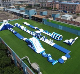 S25B Inflatable Water Park Aqua Park Water Island