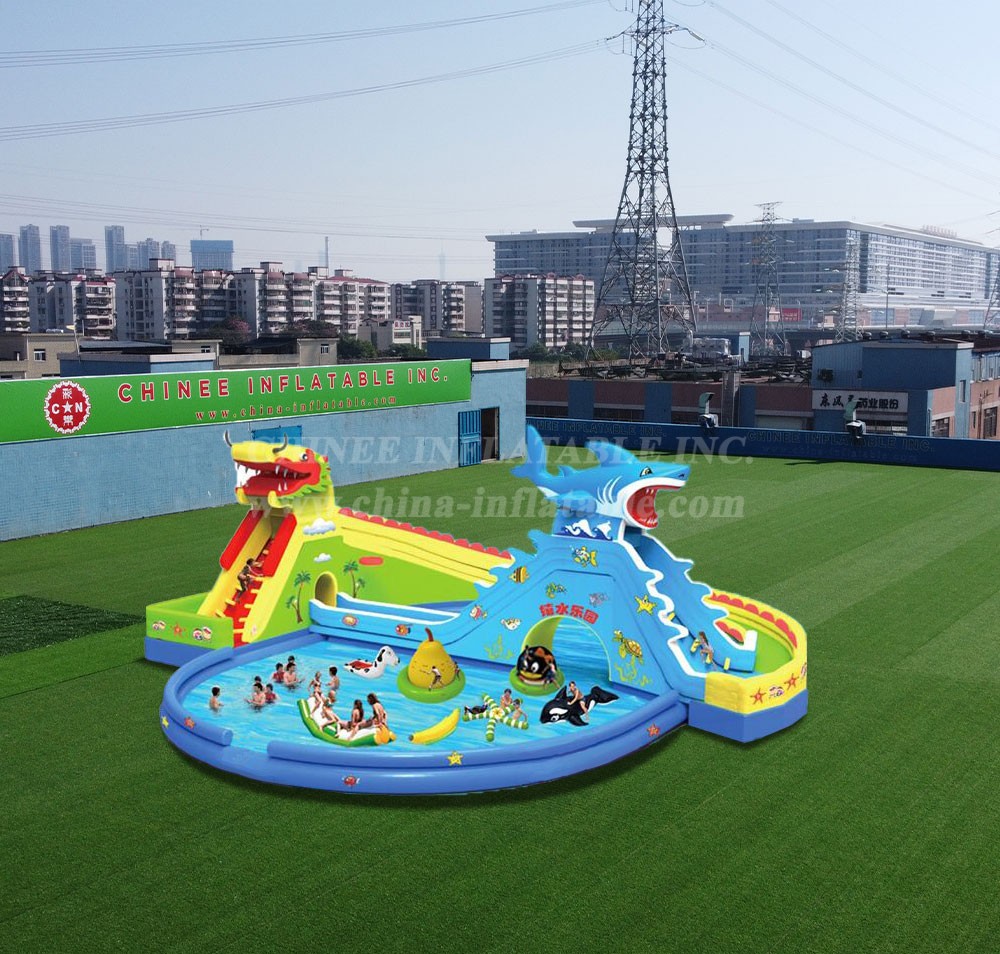 GF2-072 Shark Pool Water Slide