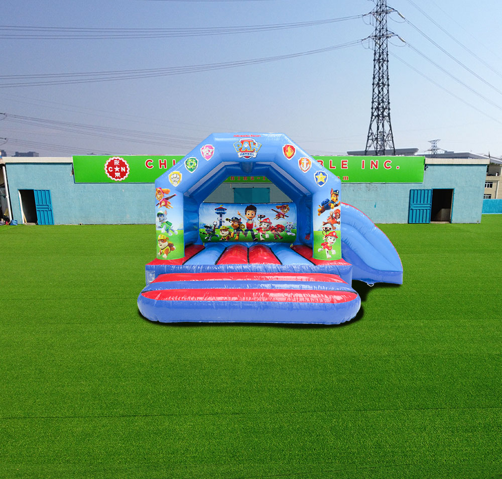 T2-4035 13X19Ft Paw Patrol Side Slide Combi