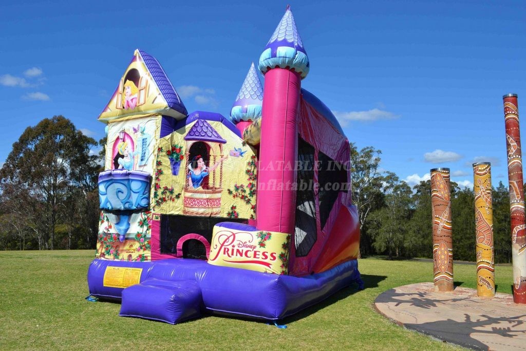 T2-4075 Disney Princess 5In1 Combo Jumping Castle