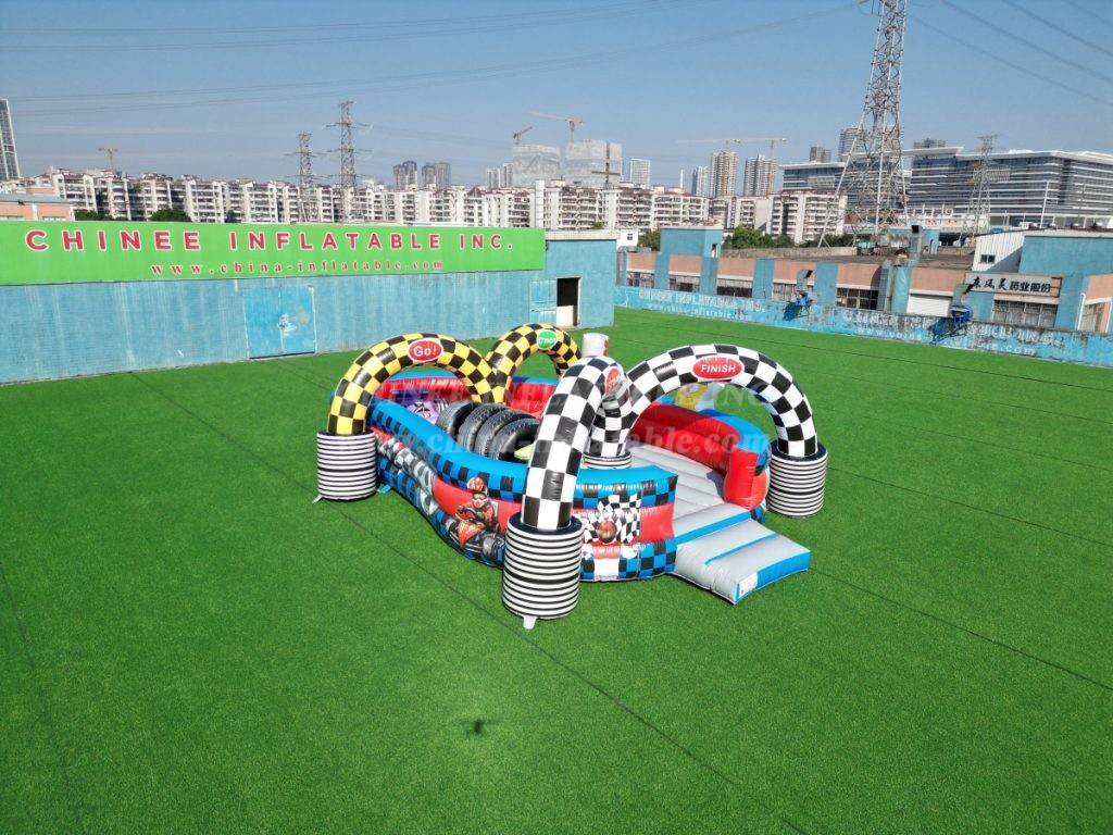 T2-4115 Race Car Inflatable Bouncer