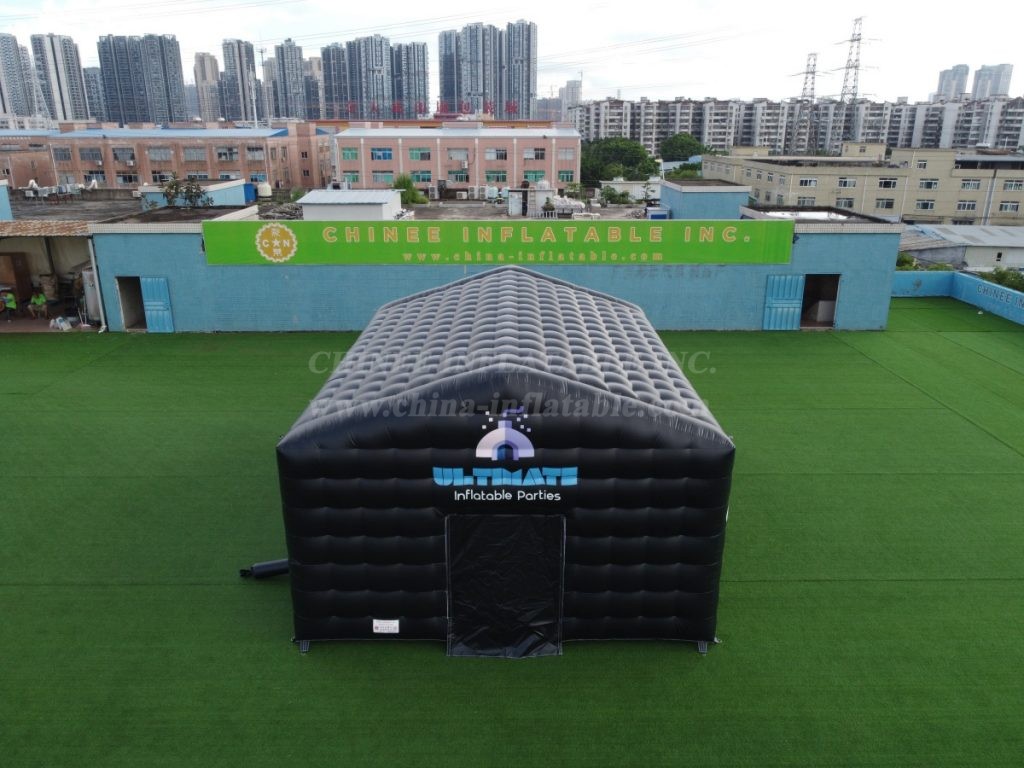 Tent1-704A Black Inflatable Party Tent