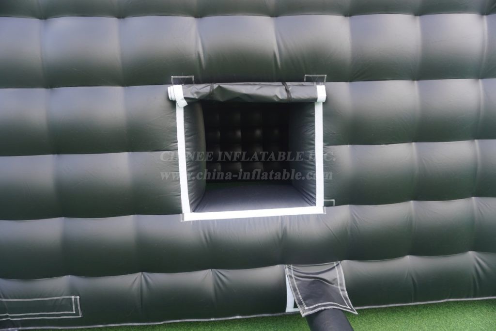 Tent1-704A Black Inflatable Party Tent