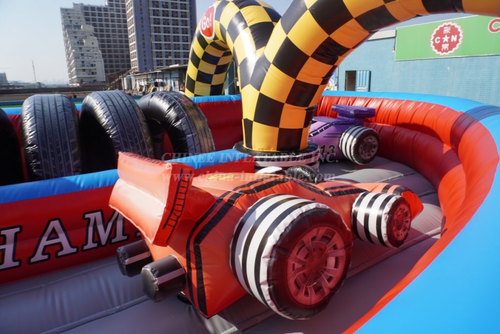 T2-4115 Race Car Inflatable Bouncer