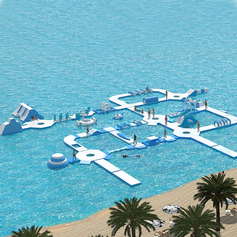 S156 Inflatable Water Park Aqua Park Water Island