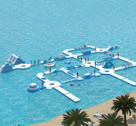 S156 Inflatable Water Park Aqua Park Water Island