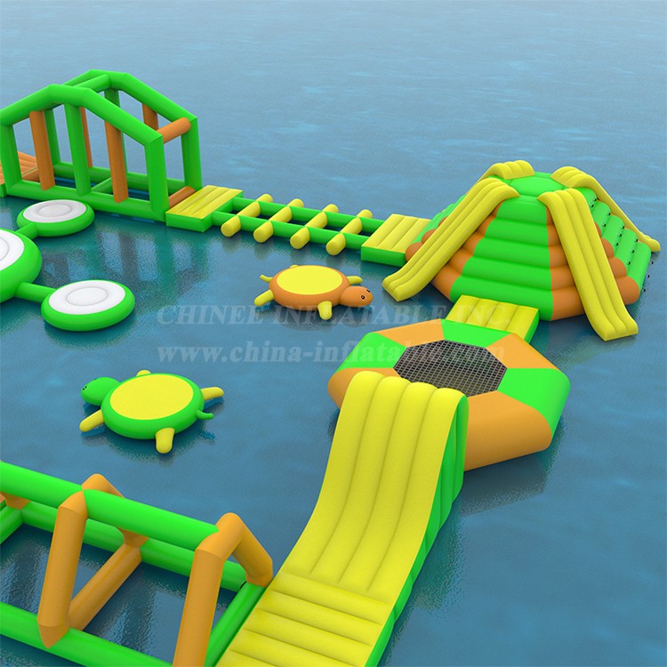 S135 Inflatable Water Park Aqua Park Water Island