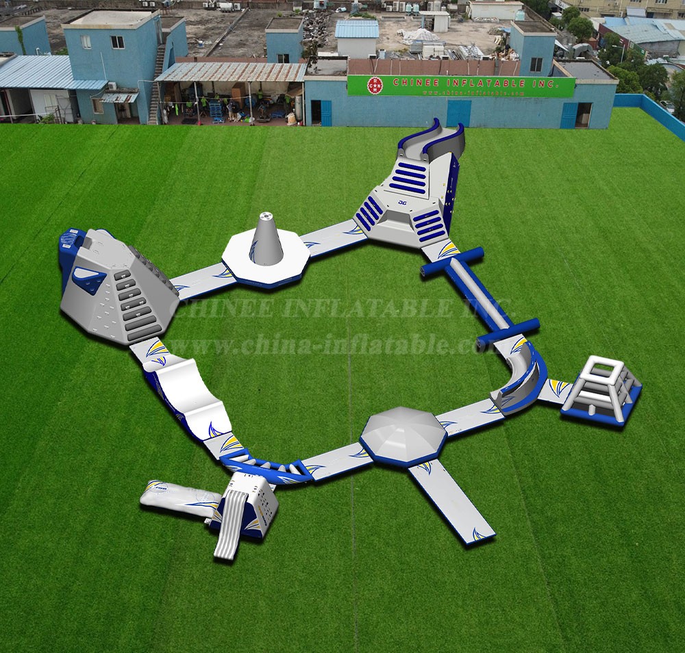 S129 Inflatable Water Park Aqua Park Water Island