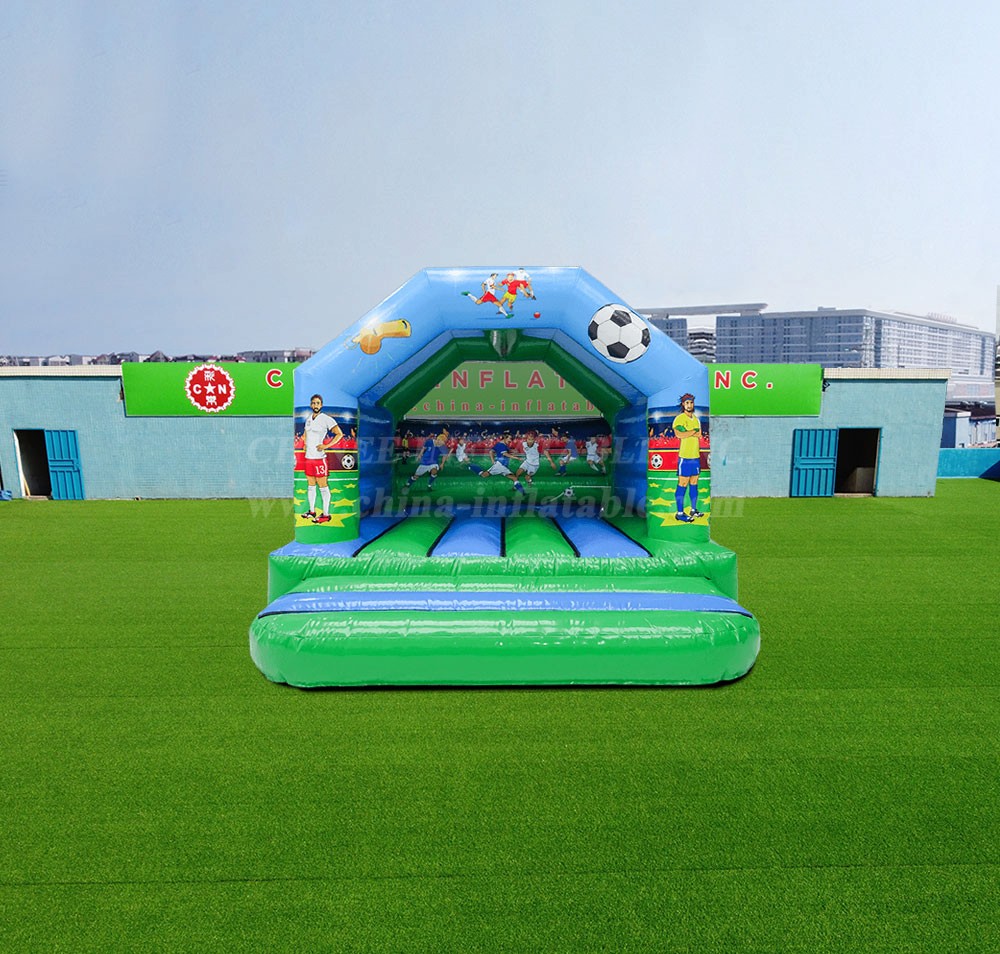 T2-4158 12X12Ft Football Bounce House