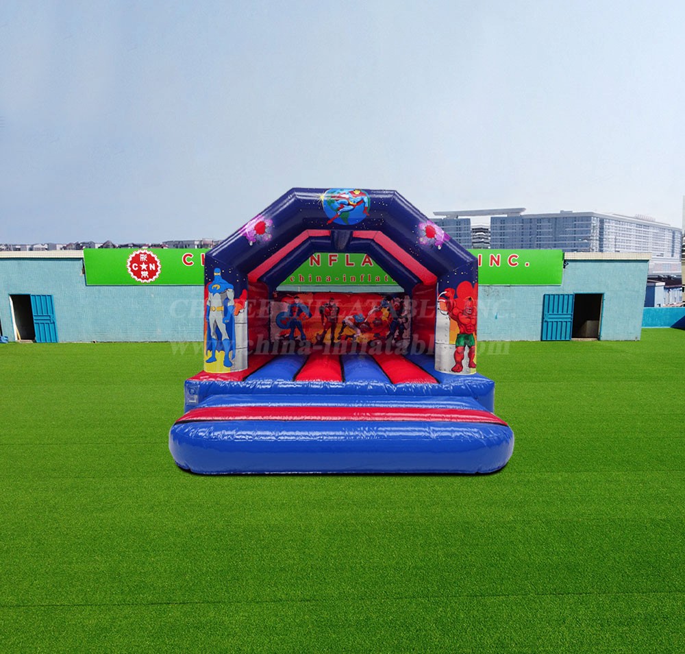 T2-4173 12X12Ft Super Hero Bounce House