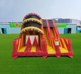 T8-4052 10Ft Platform Clown Base Jump With Drop Slide