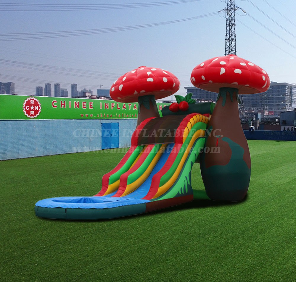 T8-4091 23Ft Mushroom Water Slide