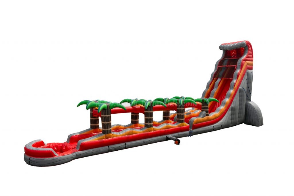 T8-4033 27 Ft Tropical Volcano Slip &Amp; Slide