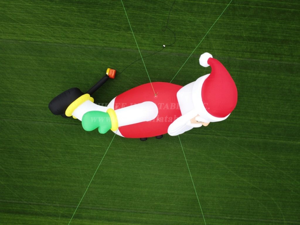 C1-288 Inflatable Santa Claus Lying Sideways