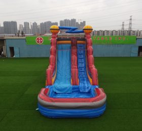 T8-4122 Space Planet Inflatable Water Slide