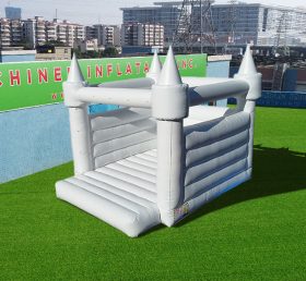 T2-3561 White Wedding Bouncy Castle