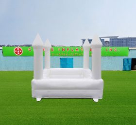 T2-3531 Mini White Wedding Bouncy Castle Ball Pool